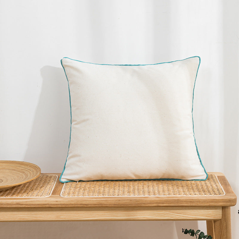 Modern Simple Loop Pile Round Pillow Cover