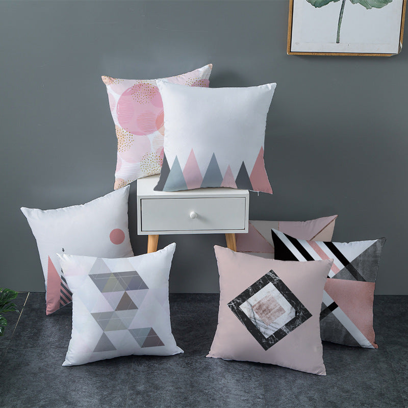 Modern Minimalist Pillow Case Office Cushion Cover