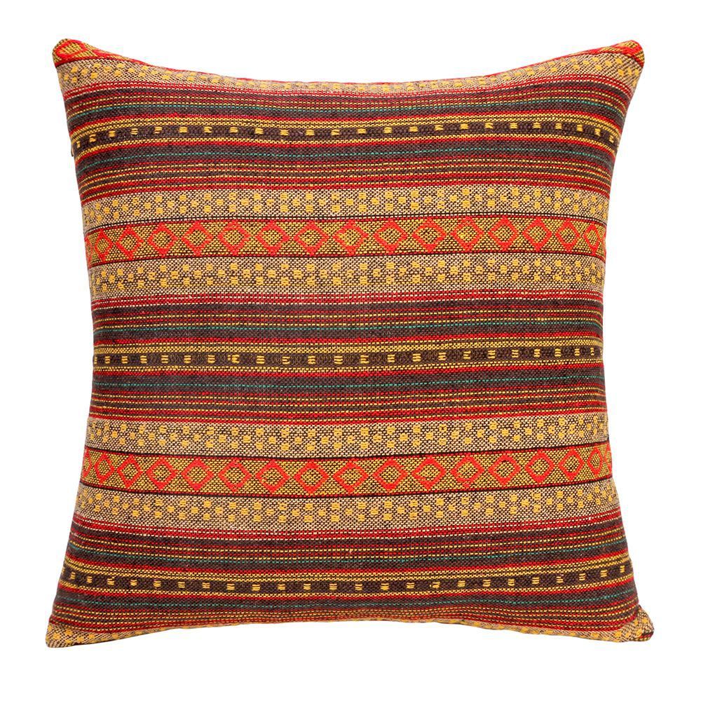Retro Bohemian Wind Striped Pillow Cushion Cover