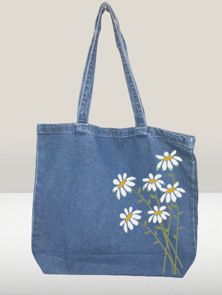 UP CYCLED DENIM/JEANS TOTE BAG
