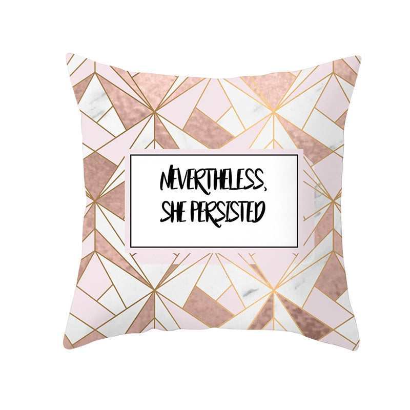 Modern Minimalist Pillow Case Office Cushion Cover
