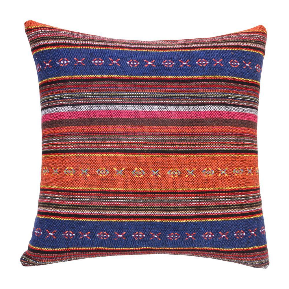 Retro Bohemian Wind Striped Pillow Cushion Cover